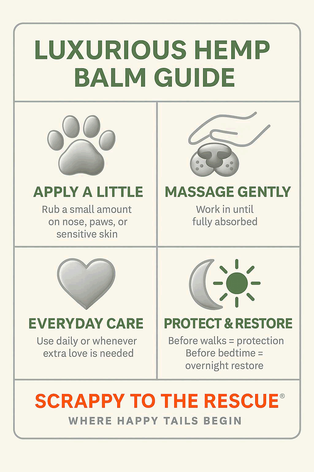 Why Scrappy to the Rescue? - Herbal Rescue Balm